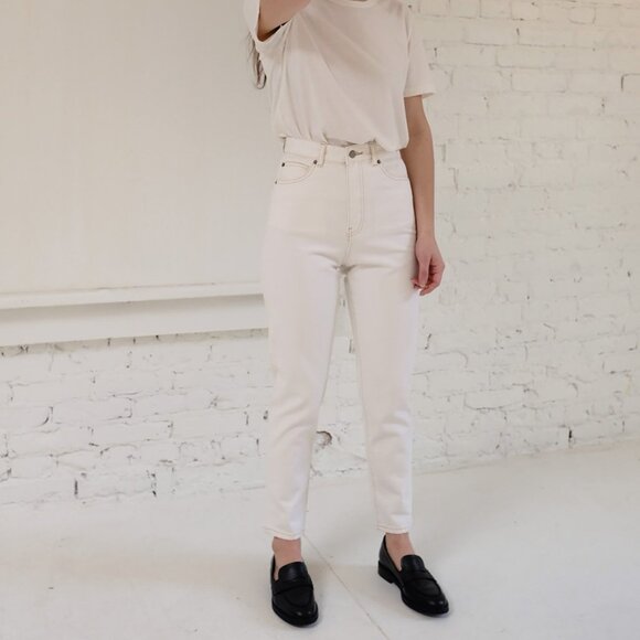 NWT Women's Nora Jeans in Light Ecru by Dr. Denim, size 30/30 - Picture 1 of 8